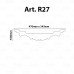 Rozetė luboms R-27K